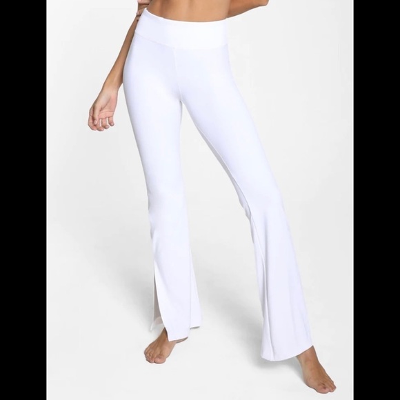 KORAL Illuminate Infinity High Rise Flair Legging sz. XL white NWOT - Picture 3 of 5